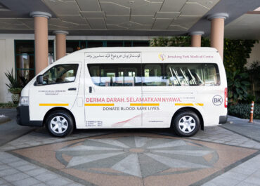 JPMC UNVEILS NEW BLOOD DONATION DRIVE VAN TO STRENGTHEN COMMUNITY HEALTHCARE SERVICES