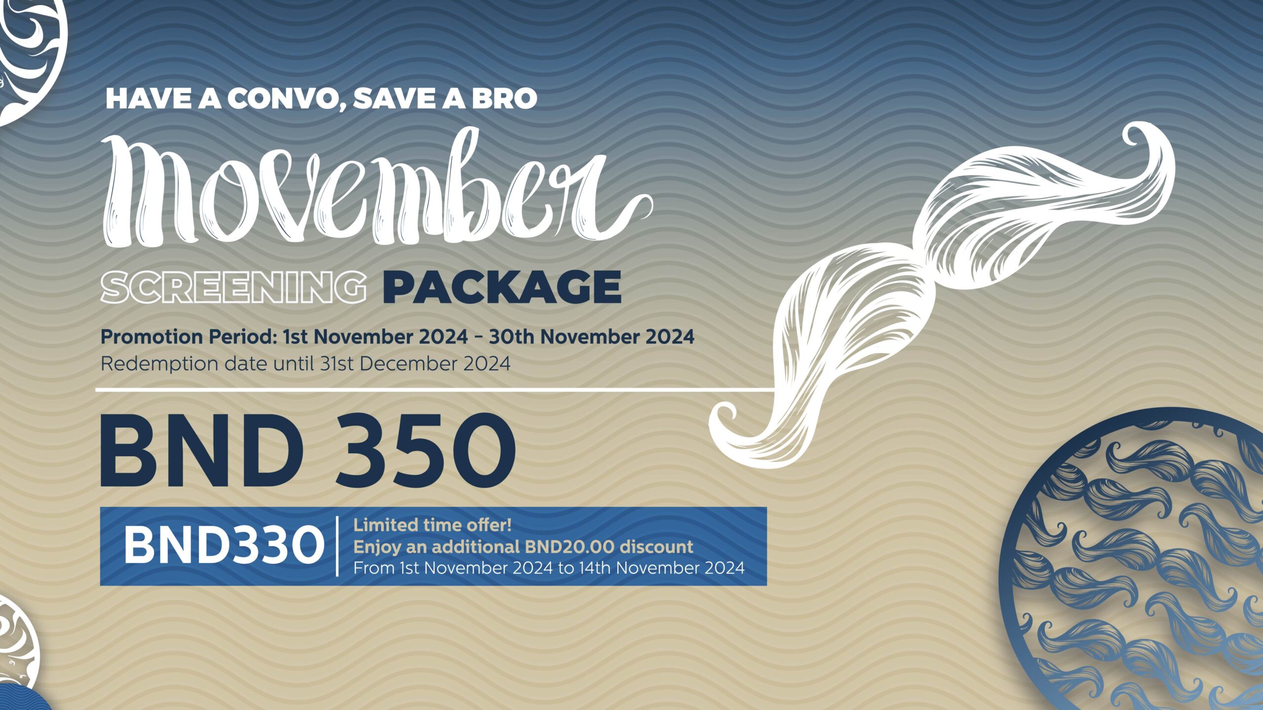 Movember Health Screening Package