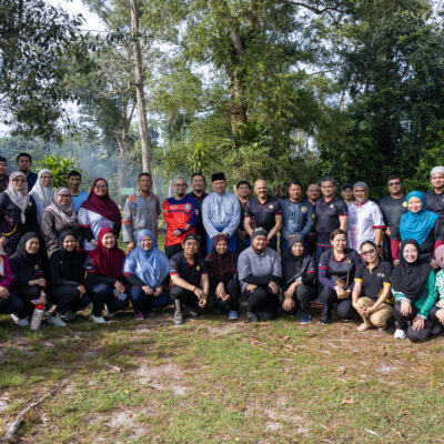 JPMC and Jerudong Community Unite for Cemetery Cleaning Clean-Up